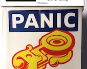PANIC NOW ~ Jumbo Sticker Set - 3 Pack