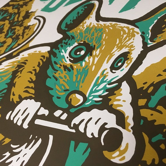 Modest Mouse Poster by Shawn Wolfe - Etsy