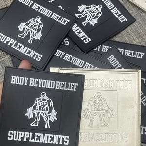Custom PVC Patches & Embroidered Badges | Personalized Logo Patches | Iron On, Sew On, Velcro Backing | Custom Made Patches