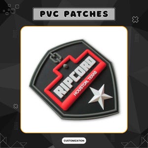 Custom Logo Patches: PVC, Embroidered, Leather, Woven - Iron On, Velcro, Sew On