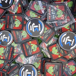 Personalized PVC Patch – Iron-On or Sew-On Backing | Custom Logo Badge Weather-Resistant
