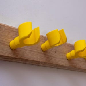 Customizable wooden children&#39;s wall coat rack - children&#39;s entrance storage, hooks, bedroom decor