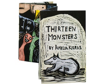 Thirteen Monsters - Number Counting Flutter Book