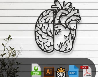 Hearth Silhouette Vector Design – Digital Instant Download - Laser Cut, Glowforce and Cricut - Metal - Wall Decor - SVG, DXF, Cdr, Ai, Pdf