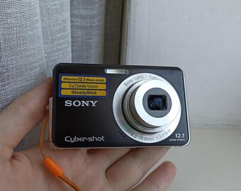 Camera Sony Cyber-shot DSC-W190 Silver 12.1 MP Full Set - Etsy