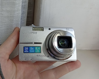 OLYMPUS FE-200 デジタルカメラ シルバー中古稼働品付属品多数 Olympus FE-200: Silver 6.0MP Compact Digital Camera - Etsy