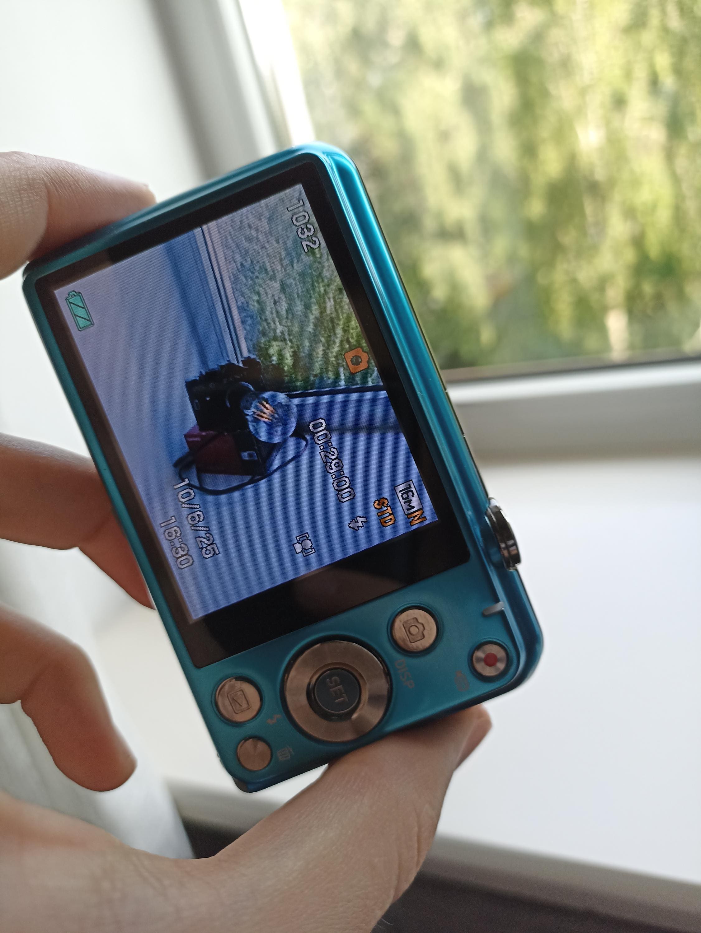 RARE Blue Casio Exilim EX-ZS20 16.1MP Digital Compact Camera