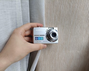Fujifilm Finepix A303 Silver Digital Camera Retro Digicam W/1GB