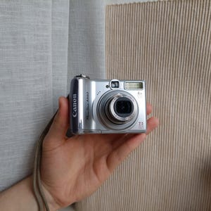 Digitalkamera Canon PowerShot A550 Silver, Fungerande, Komplett Set