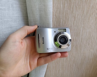 RZADKI Kodak EasyShare C122 Srebrny 8,1MP cyfrowy aparat kompaktowy DZIAŁA PEŁNY ZESTAW