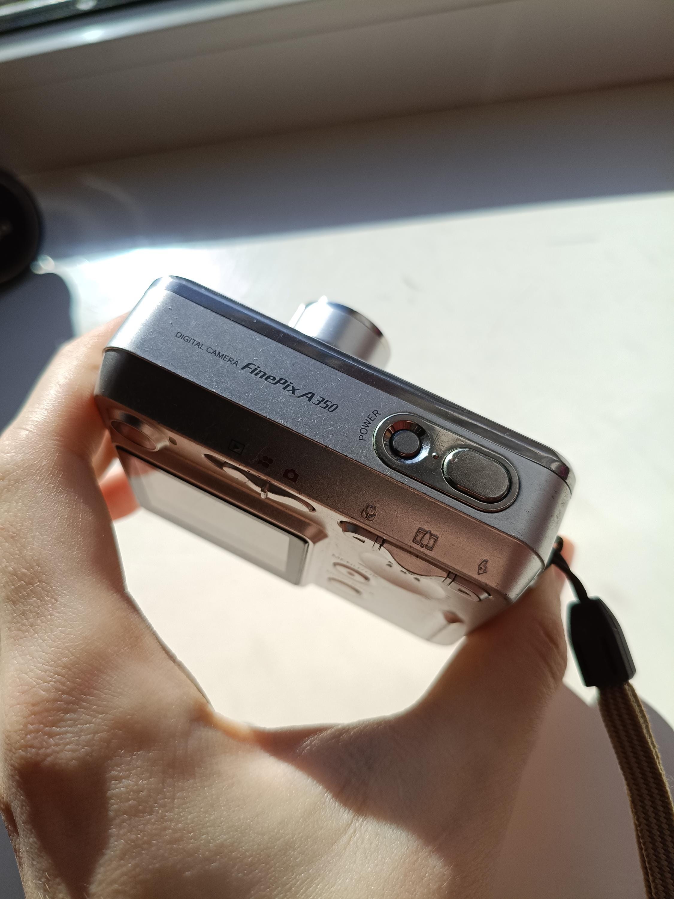Fujifilm Finepix A350 Silver 5.2MP Digital Compact Camera Xd Card