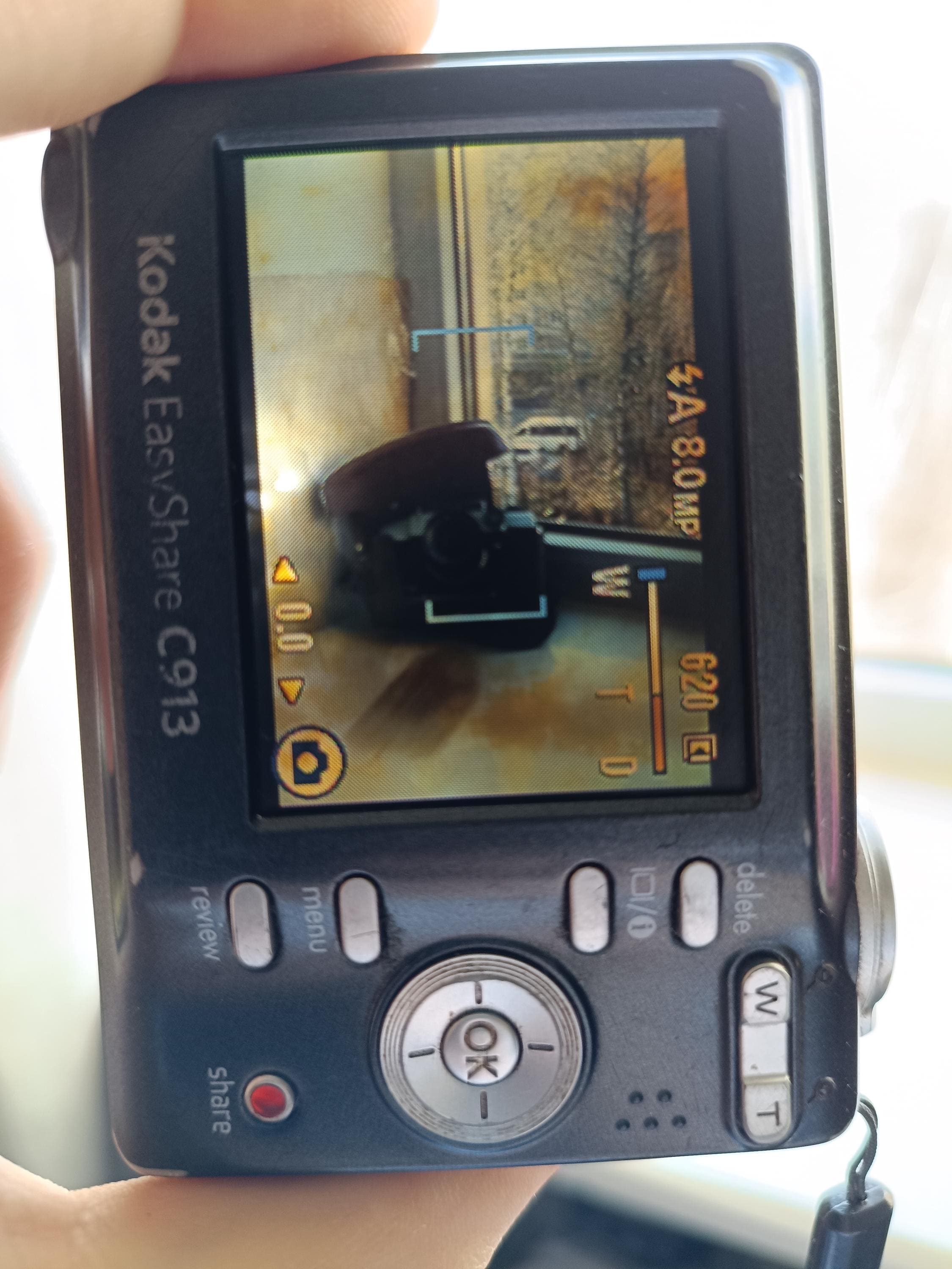 Kodak Easyshare C913 Black 9.2MP Digital Compact Camera Working