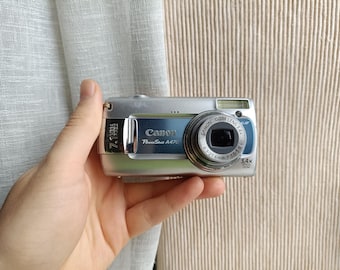 Canon Powershot A470 – Silver Compact 7.1MP Digital Camera, Tested