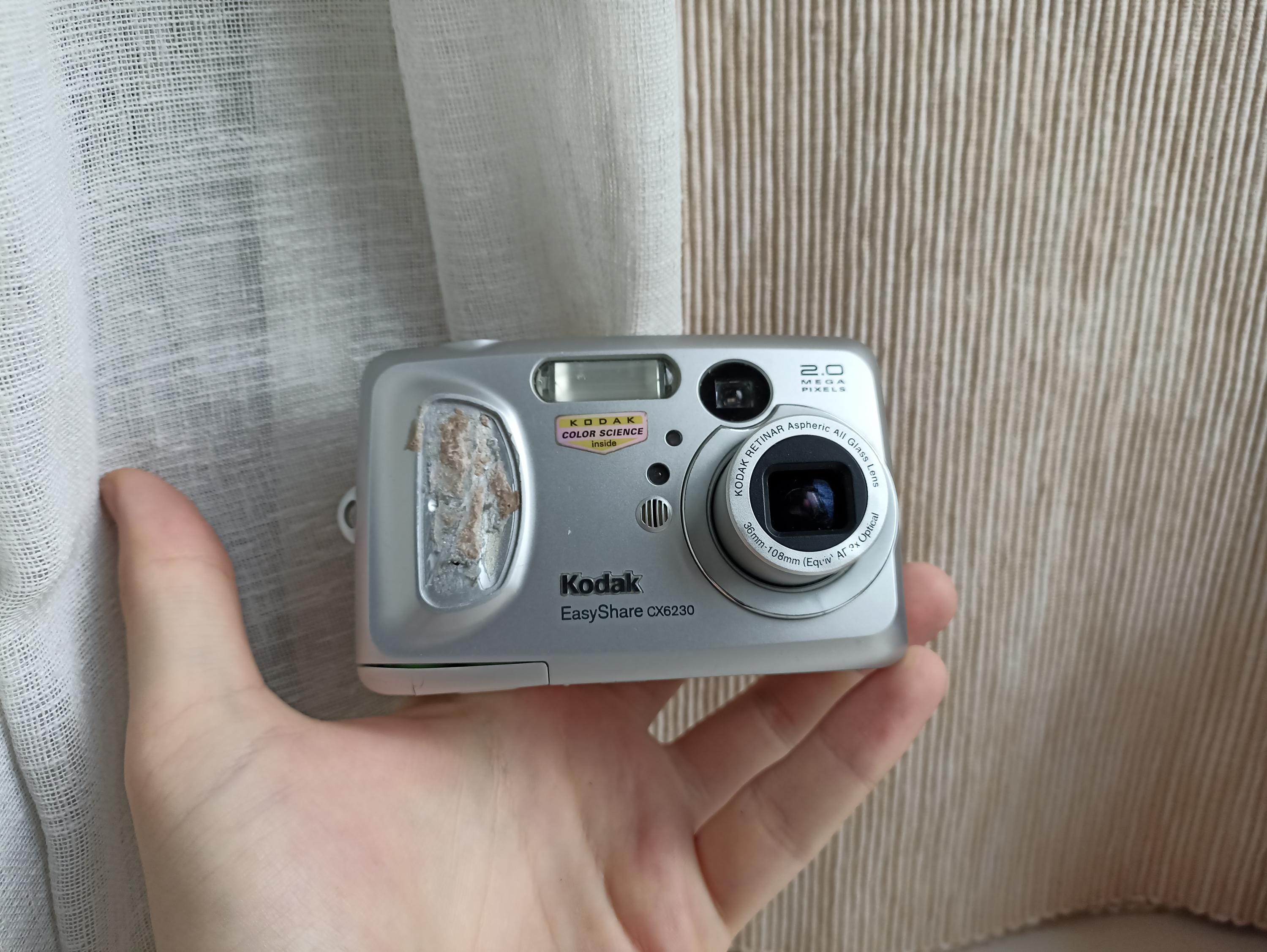 Kodak Easyshare CX6230 Silver 2.0MP Digital Compact Camera Working