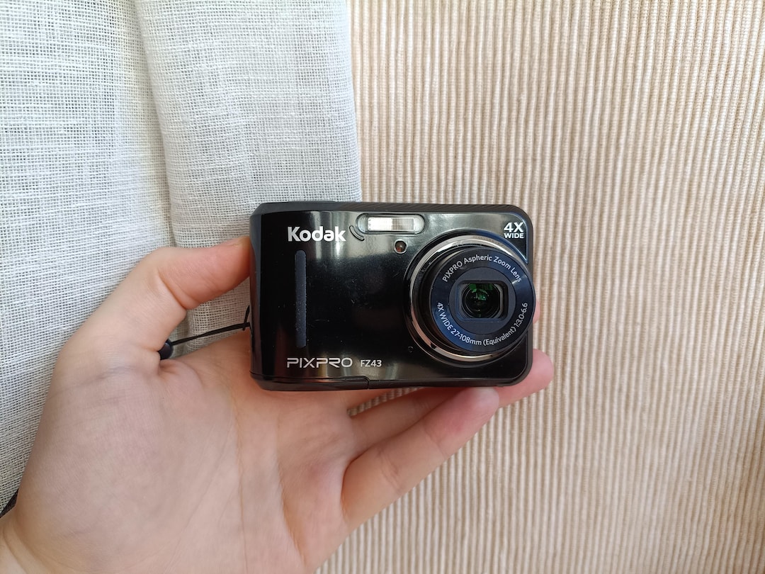Kodak PIXPRO FZ43 Black 16.0MP Digital Compact Camera Working FULL