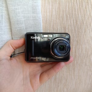 Kodak PIXPRO FZ43 svart 16.0MP digital kompaktkamera, fungerar komplett