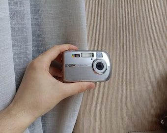 Pentax Optio S Tiny Vintage Digital Camera, Tested & Working With