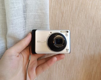 Canon PowerShot A3000 zilver 10,0 megapixel digitale compactcamera WERKENDE VOLLEDIGE set