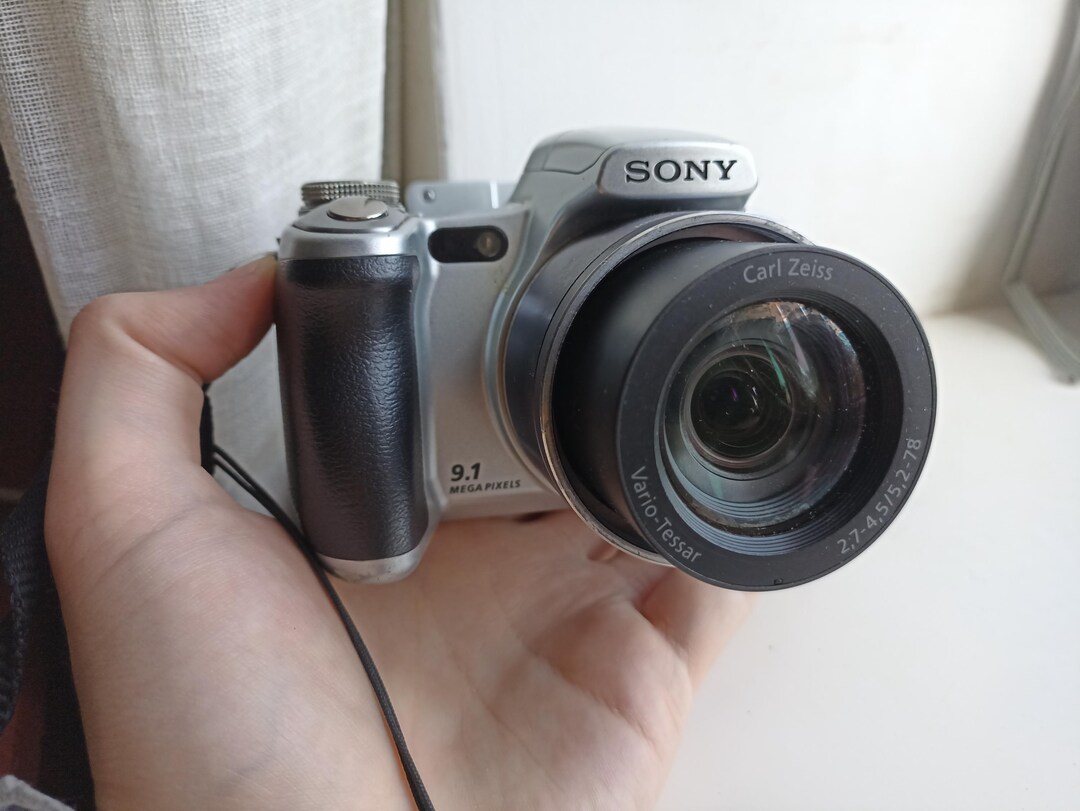 Sony Cyber-shot DSC-H50 Silver Digital Compact Camera