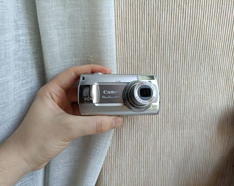 Canon Powershot A470 – Silver Compact 7.1MP Digital Camera, Tested