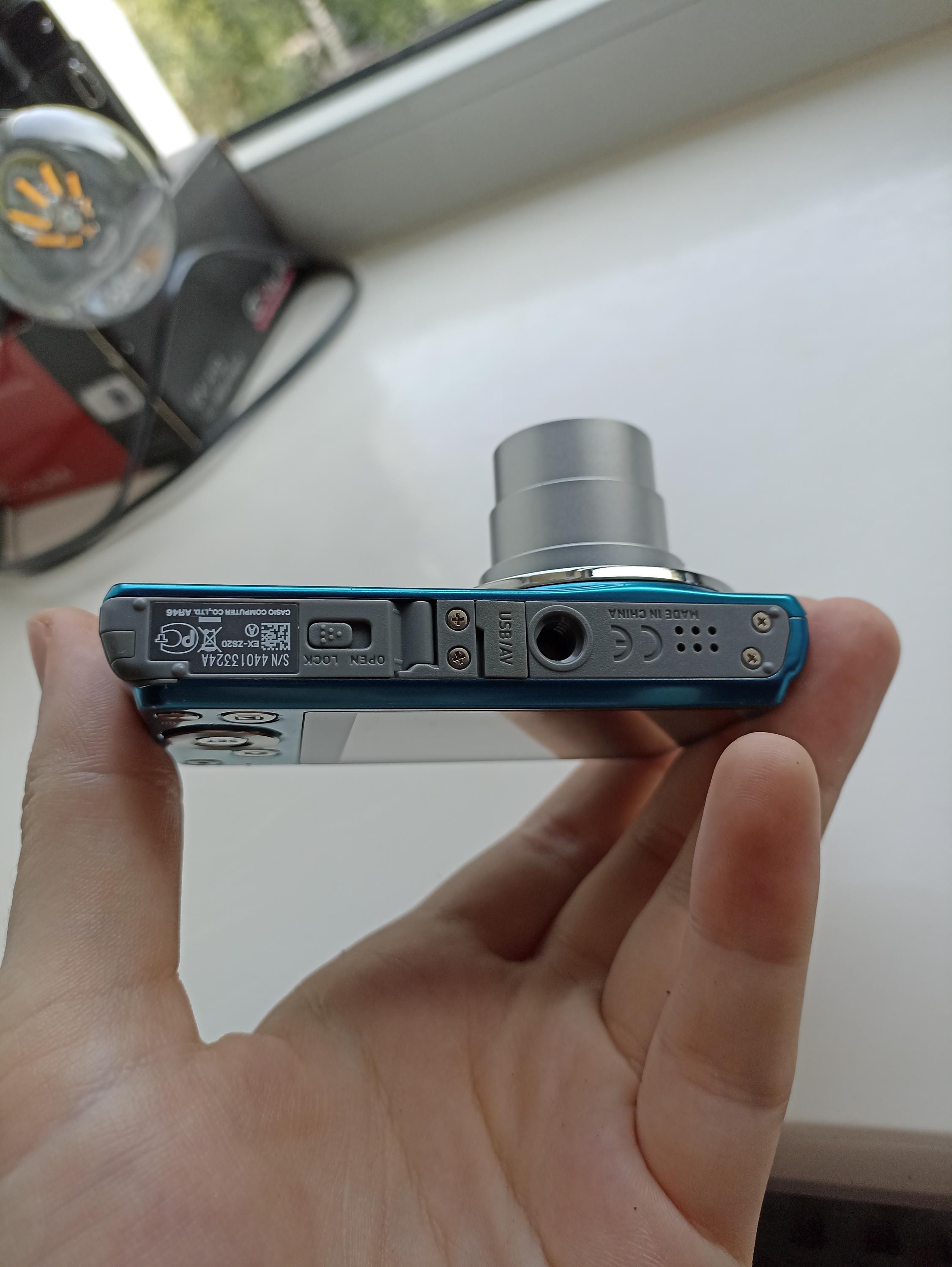 RARE Blue Casio Exilim EX-ZS20 16.1MP Digital Compact Camera