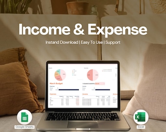 Excel & Google Sheets Budget Spreadsheet | Personal Finance Tracker | Paycheck Budget and Savings Planner