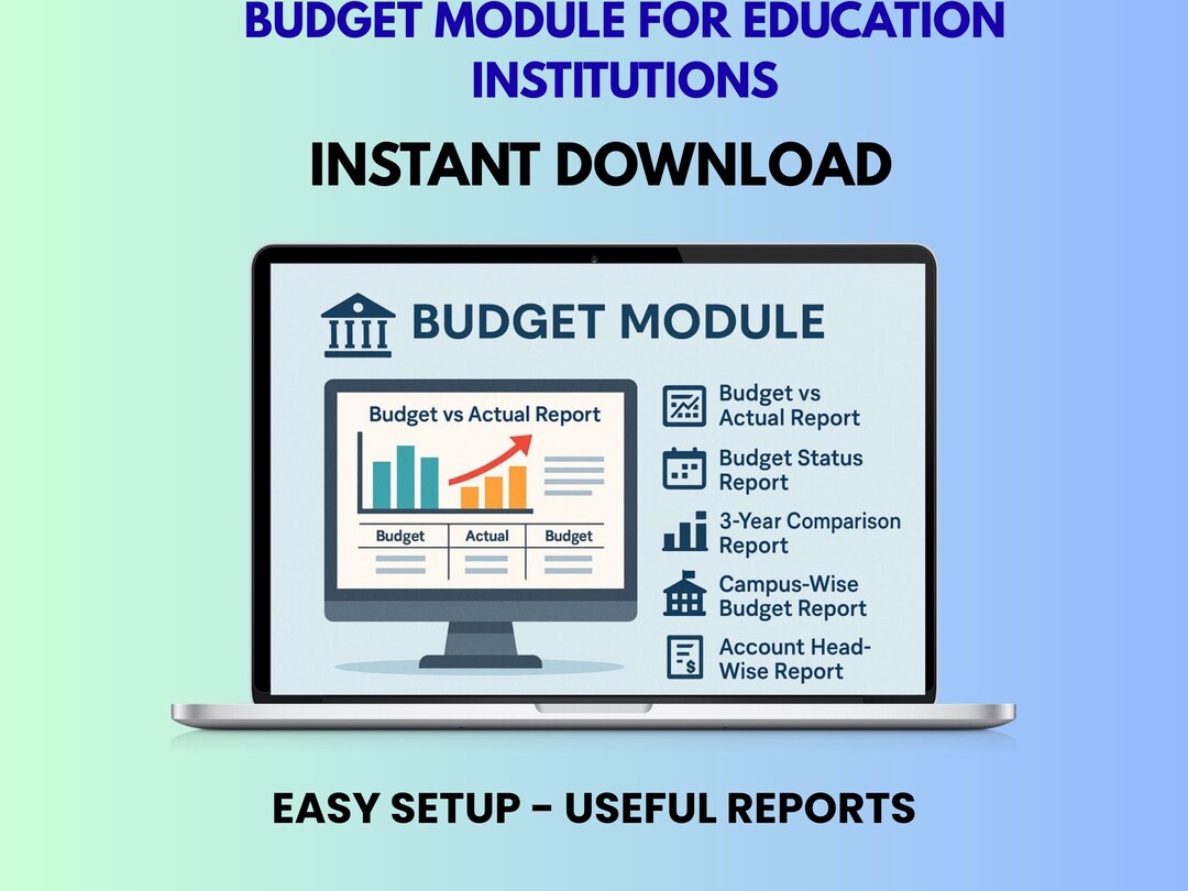 Budget Module for Education Institutions With Multiple Campuses - Etsy