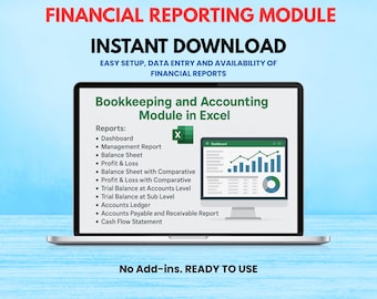 Bookkeeping and Accounting Software in Excel