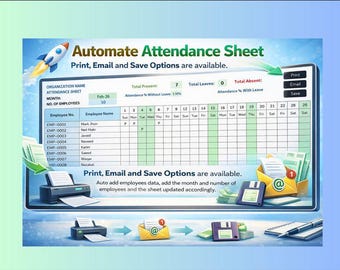 Automate Attendance Sheet