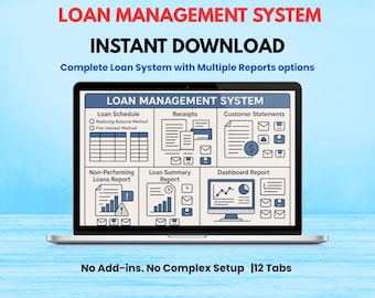 Loan Management System – Powered by VBA in Excel