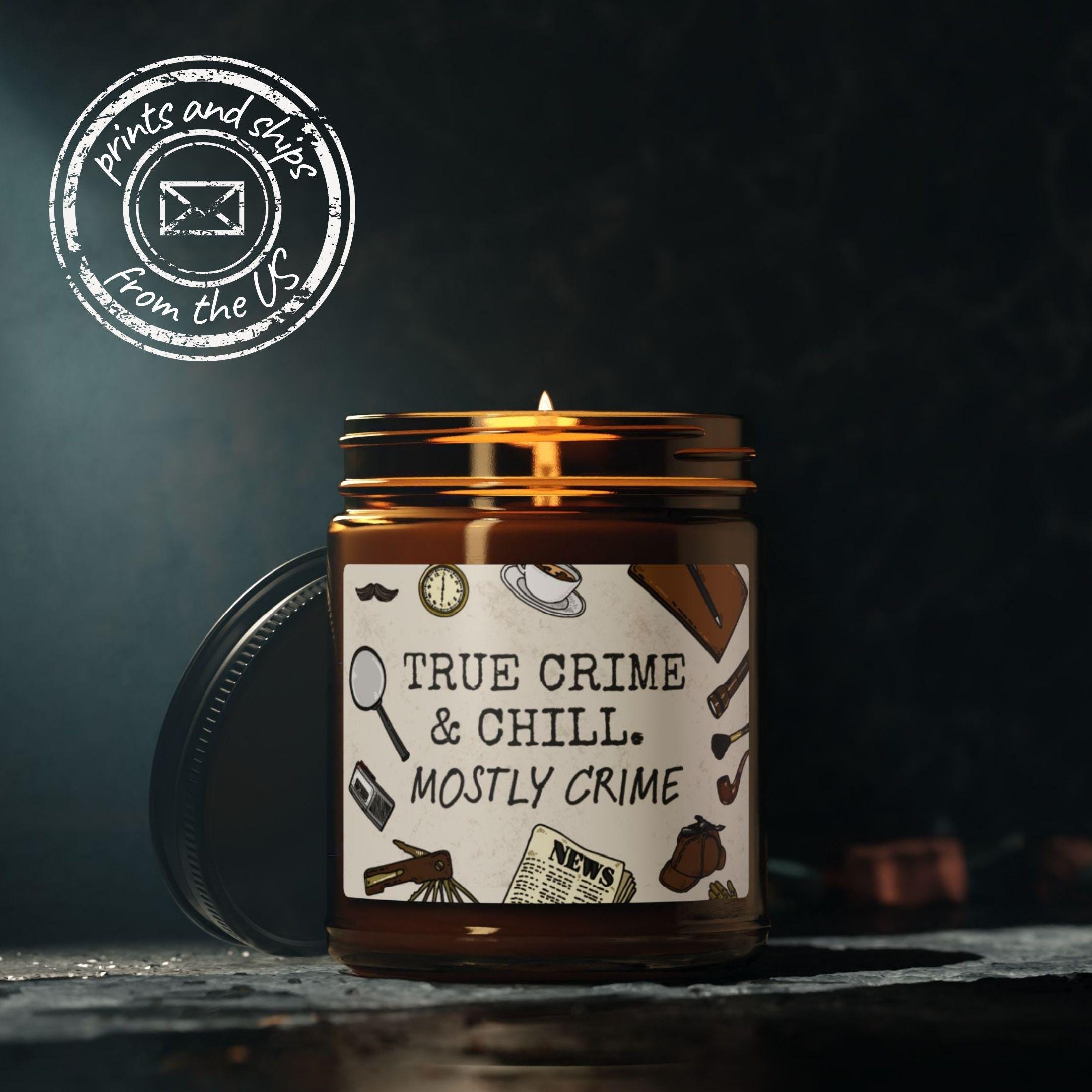 Literary Girl Candle: True Crime Obsessed - Perfect Booktok Gift