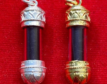 Rare Most Powerful Thai Amulet Takrut for Ultimate Protection, Blessed by Kruba Noi, Avoid Harm, Bulletproof Charm, Kasatorn Style