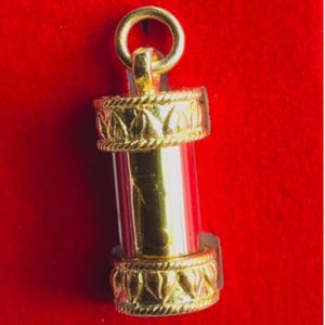 Rare & Powerful Thai Amulet: Takrud KASATORN Benjarit, 6th Cycle Edition B.E.2566 (2023) Blessed by Kruba Noi, Wat Sri Don Moon,Chiang Mai