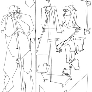 11x14 in Original, Human Figure Drawing, Life Drawing, Figure Drawing, Gesture Drawing, Picture Design, Model Drawing