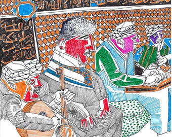 Banda Maqam, Cultura irachena, Musica irachena, Medio Oriente, Maqam arabo