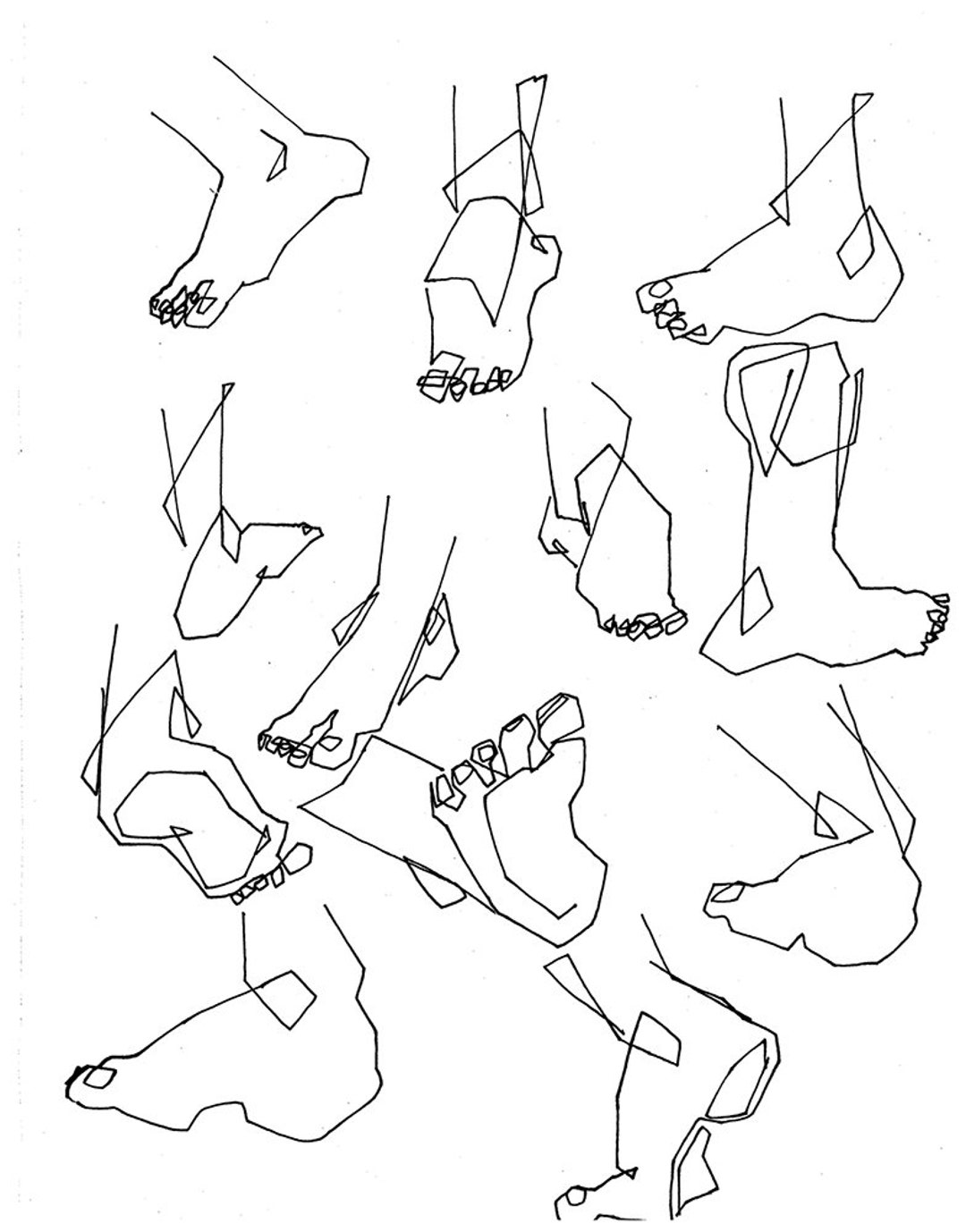 11x14 in Original, Human Figure Drawing, Life Drawing, Figure Drawing