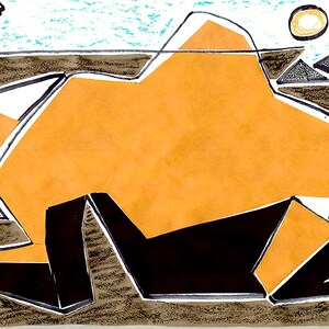 11 x 18 pollici Originale, Cammelli, Piramidi egiziane, Medio Oriente, Nord Africa, Collage, Deserto arabo, Animali del deserto, Zoo di Phoenix, Giro in cammello, Vita nel deserto
