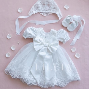 chinese dress ladies Maely Embroidered Lace Dress- Delicate Baby Girl Attire main image 0
