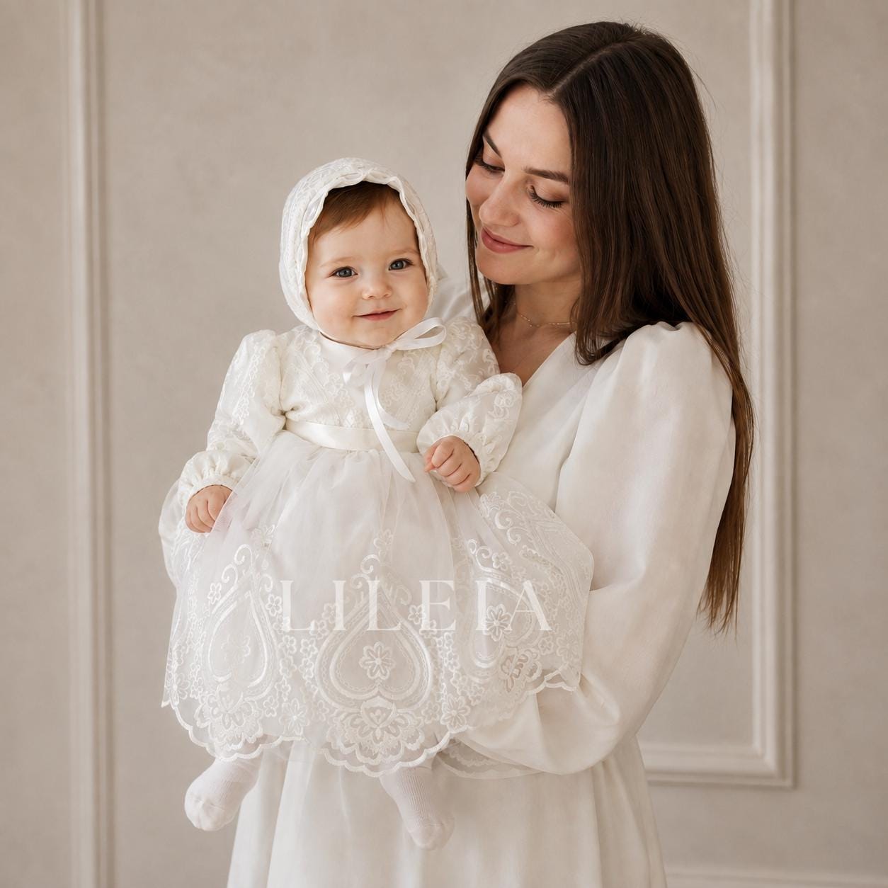 winter dress for christening Gown resort outfit 9 Fresh Ways to Color:Coconut complementing the beautifully detailed