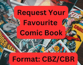 Request Your Favourite Comic Book, Choose Any Comic Book, Digital Comic Collection, Order Any Comic Book, Get in Few Hours