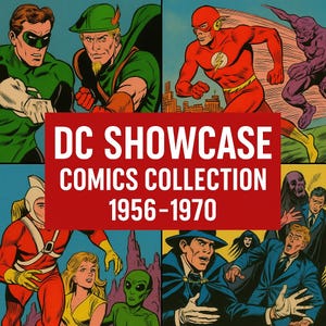 DC Showcase Comics Collection | Complete Digital Bundle | Classic Superhero Comics | CBZ & PDF Format