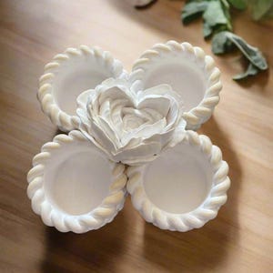 Handmade Ceramic Vessel | Small Jewelry Dish or Candle Holder | Minimal Decor