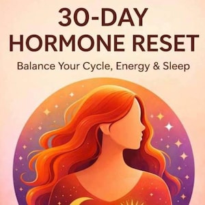 LumaFlow 30-Tage Weibliche Energie & Zyklus Balance | Sanftes Monatliches Rhythmusprogramm (Digital Guide)