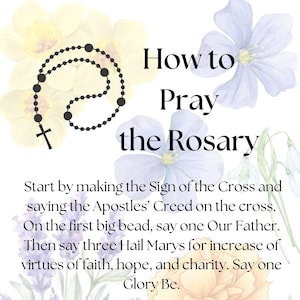 All Four Mysteries of the Rosary | Catholic Rosary Printables + Coloring Pages Bundle | Joyful, Luminous, Sorrowful, Glorious Mysteries