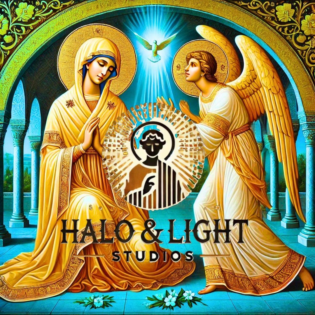 Joyful Mysteries of the Rosary | Catholic Digital Art BUNDLE | Sacred ...