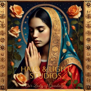 Our Lady of Guadalupe Digital Download | Sacred Catholic Art | High-Resolution Printable