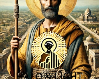 Saint Thomas the Apostle Art: Renaissance Catholic Home Decor (Digital Download)