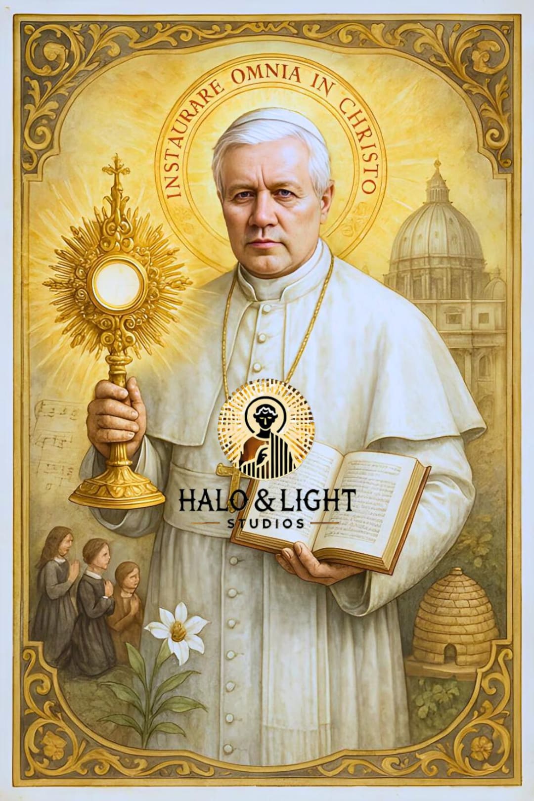 St. Pope Pius X — the Pope of the Eucharist | Digital Download Catholic ...