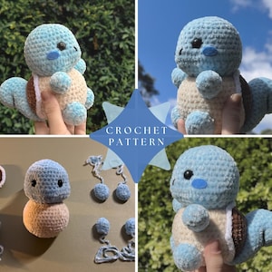 Schema PDF per realizzare Squirtle all'uncinetto