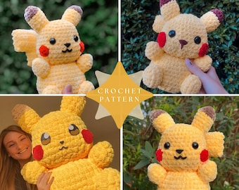 Crochet Pikachu PDF Pattern